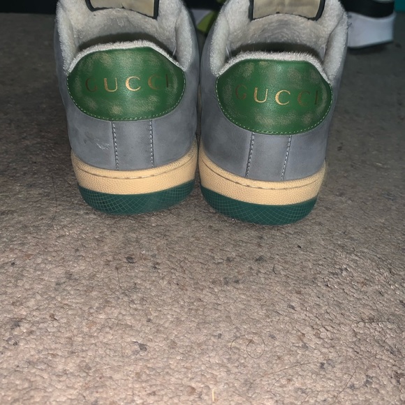 Gucci Screener Sz 8 (Grey & Yellow) - Picture 4 of 6